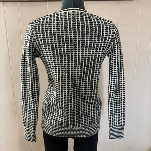 J. Crew • 100% Merino Wool Gold Button Cardigan Sweater - Picture 5 of 11